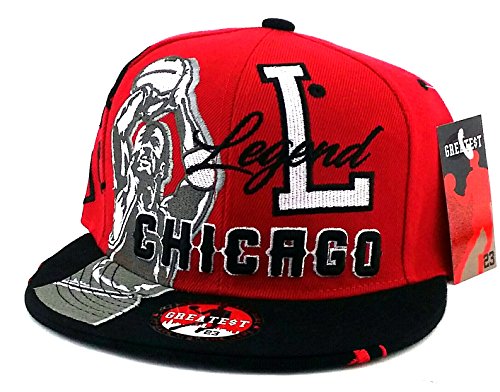 Chicago Greatest 23 MJ Bull Head Drip Snapback Hat – The Hat Store USA