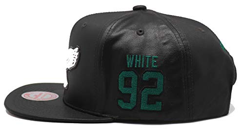 Philadelphia Eagles Mitchell & Ness Reggie White 92 Cuffed Pom Knit Be –  The Hat Store USA