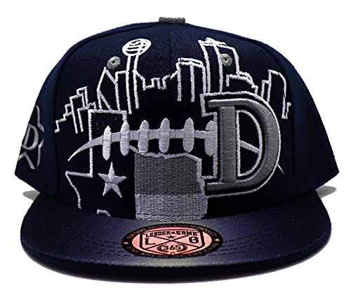 City of Dallas Skyline Baseball Hat Navy