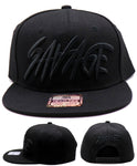 Savage Headlines Snapback Hat