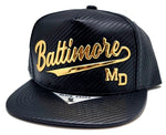 Baltimore Black Eagle Carbon Tailsweeper Snapback Hat