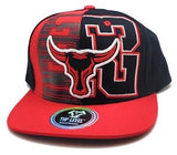 Chicago 23 Top Level 2 Tone Longhorn Snapback Hat