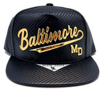 Baltimore Black Eagle Carbon Tailsweeper Snapback Hat