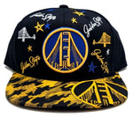 Golden State Top Level Celebration Bridge Snapback Hat