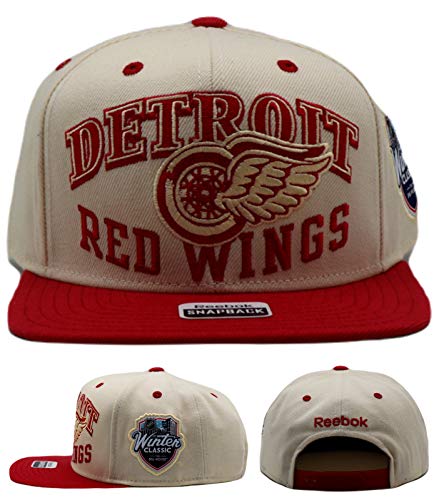 Mitchell & Ness Detroit Red Wings Vintage Script Snapback Hat