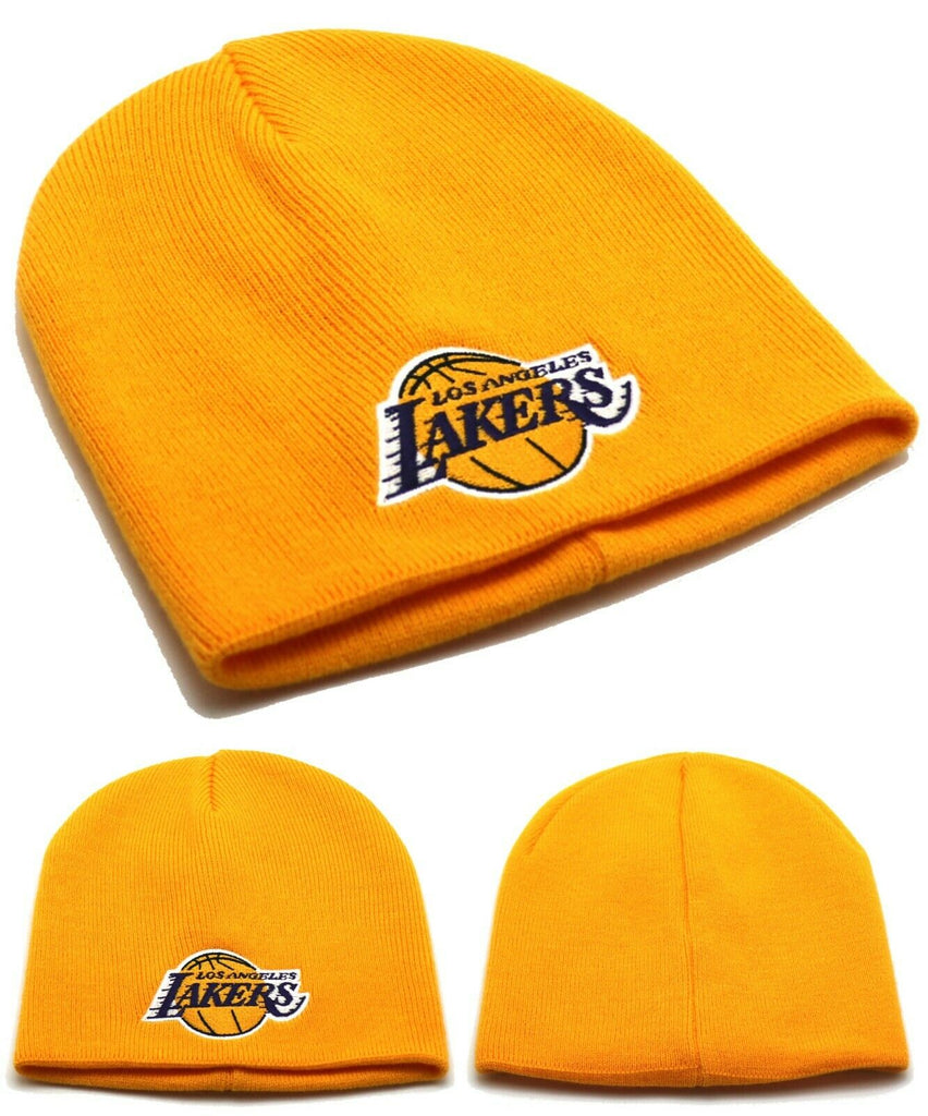 Los Angeles Lakers beanie hat