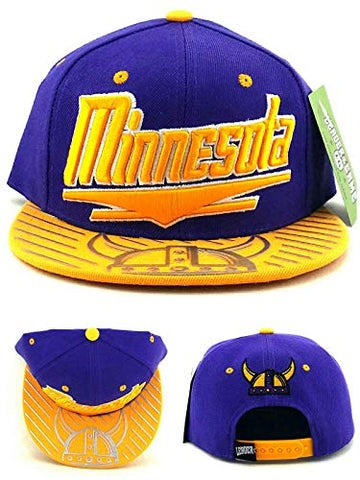 Minnesota Leader of the Game Chrome Shine Snapback Hat