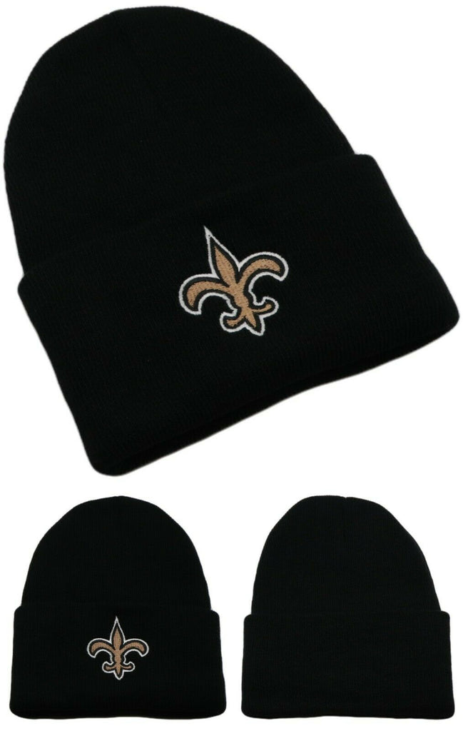 New Orleans Saints Reebok NFL Proline Cuffed Knit Beanie – The Hat Store USA