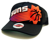 Phoenix Suns Mitchell & Ness Mesh Trucker Snapback Hat