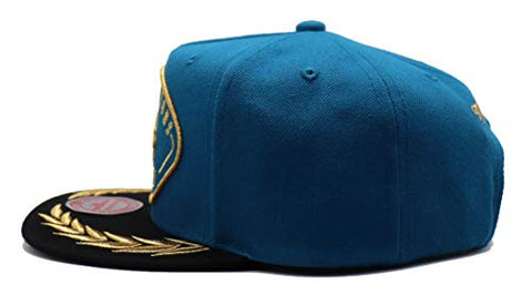 Mitchell & Ness Golden State Warriors New Chrome Foil Star Black Gray Era  Snapback Hat Cap