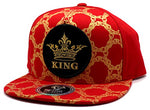 Top Level Crown King Luxe Chains Snapback Hat