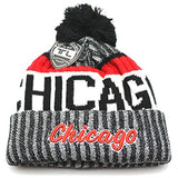 Chicago King's Choice True Legend Polar Fleece Cuffed Pom Knit Beanie