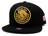 Mexico Headlines Sinaloa Crest Snapback Hat