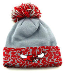 Chicago Leader of the Game Crackle 23 Cuffed Pom Beanie