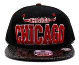 Chicago Headlines Blockbuster Snakeskin Snapback Hat