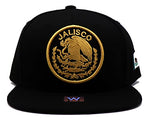 Mexico Headlines Jalisco Crest Snapback Hat