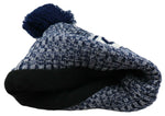 Dallas Headlines Lined Cuffed Pom Knit Beanie