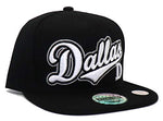 Dallas Headlines Tailsweeper Script Snapback Hat