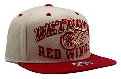 Reebok Detroit Red Wings 2017 Centennial Classic Goalie Cuffed Knit Hat with Pom