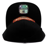 Mexico Headlines Michoacán Leather Patch Snapback Hat